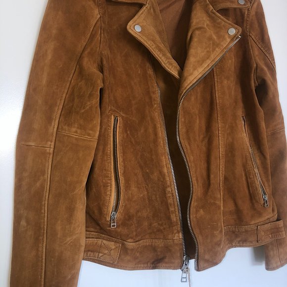 NEW W TAGS! Wilsons Leather M XL Distressed Suede - Picture 3 of 16